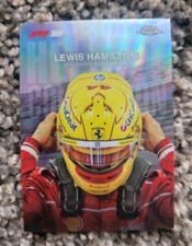 2025 Topps Chrome F1 Lewis Hamilton HELMET COLLECTION #HC-2 Ferrari