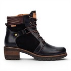 Pikolinos San Sebastia Bottines Compensées Femme Cuir Noir Talon 5,2 cm