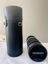 Vintage Tamron 80-210mm f/3.8-4 Adaptall-2 Zoom Lens w/ Case Caps Made in Japan
