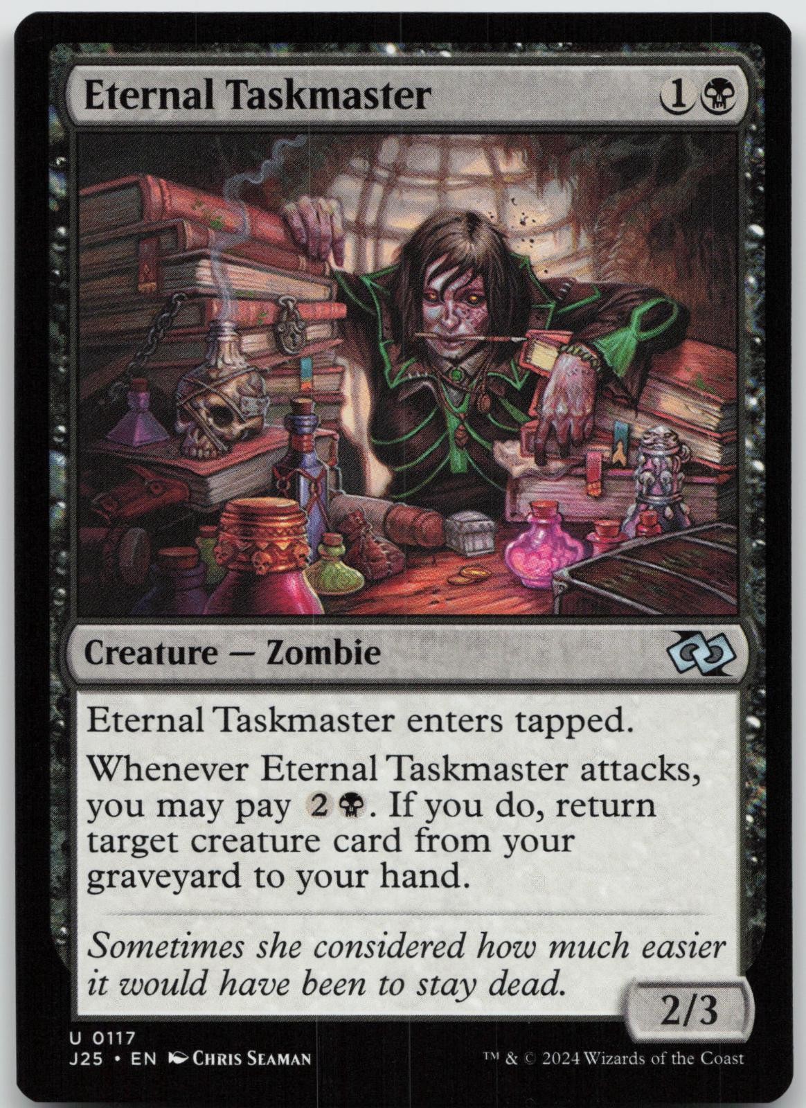 ETERNAL TASKMASTER 117 - Foundations Jumpstart UC NM -