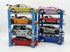 Modellbau 4 Modell Hebeb&uuml;hne 1:18  Modellbau Diorama Werkstatt fertig gebaut