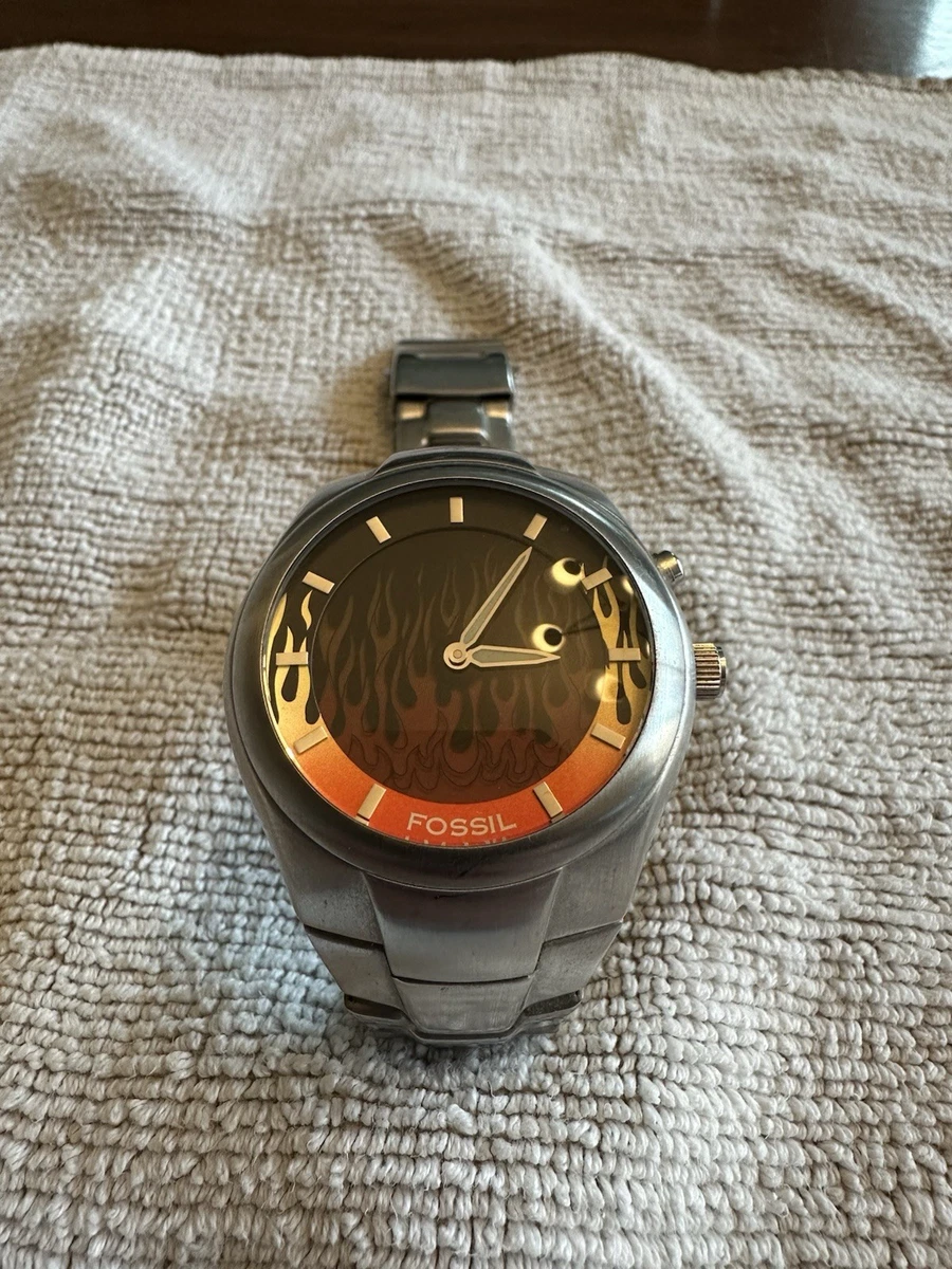 Fossil Big Tic Stainless Steel Case Round Wristwatches | eBay