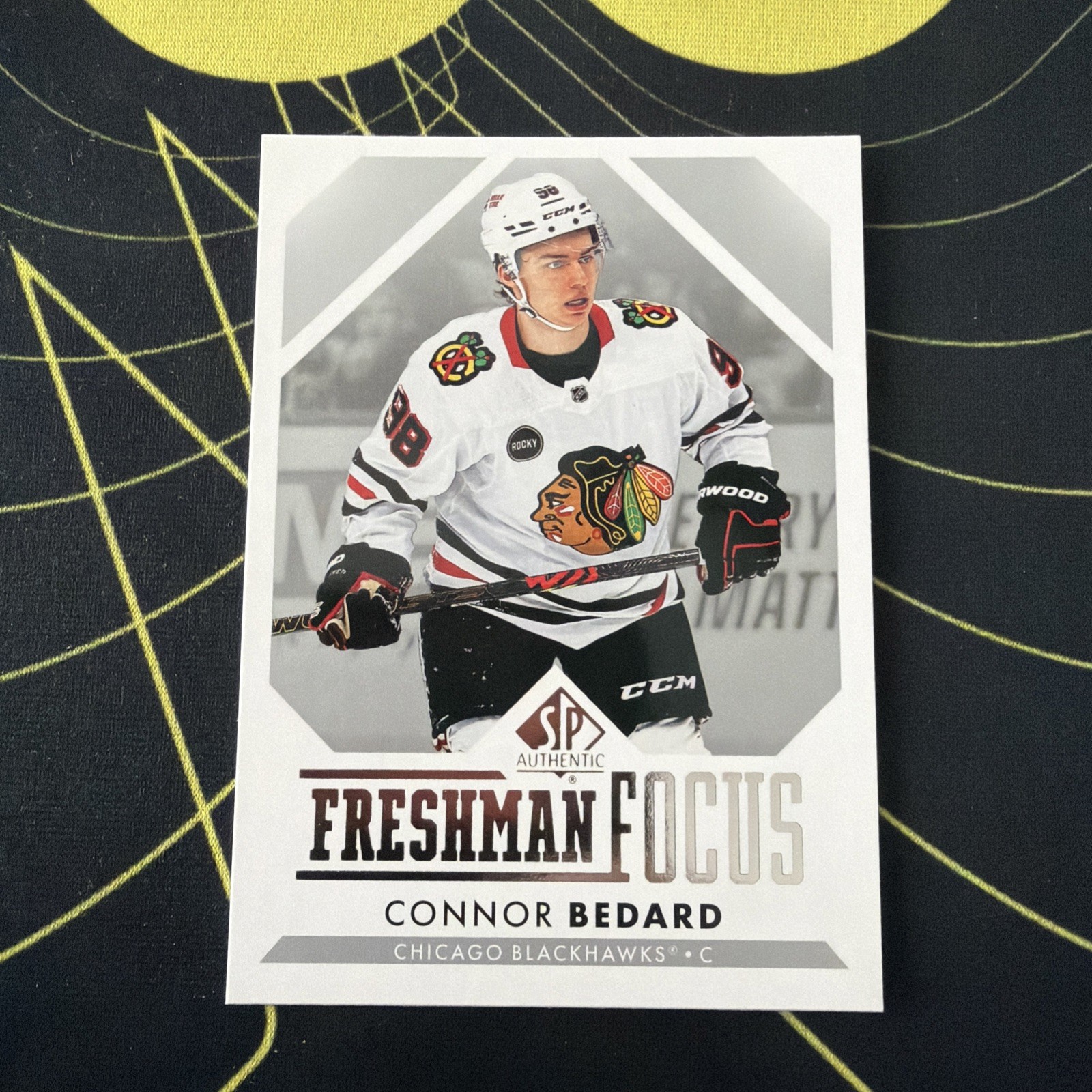 2023-24 Sp Authentic Freshman Focus Connor Bedard #FF-1 (RC)