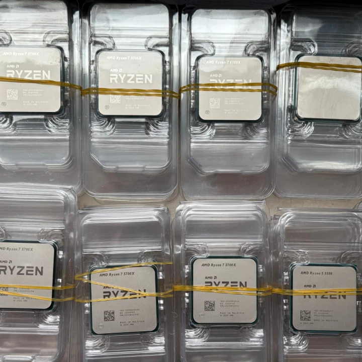 New) AMD Ryzen 5 5600X 6-Core 12-Thread AM4 CPU Processor OEM Tray