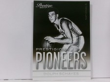 2013-14 Panini Prestige Prestigious Pioneers Dolph Schayes #17 HOF