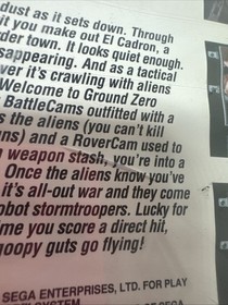 Ground Zero Texas Sony Imagesoft Sega CD 2 disc COMPLETE+reg card-!