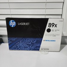 HP 89X Black High Yield Toner Cartridge, CF289X