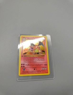 Charizard 1st Edition Shadowless Pokemon 4/102 Base Set 1999 Holo Custom-made 