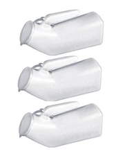 Rose HealthCare Male Urinal (3 Pack)