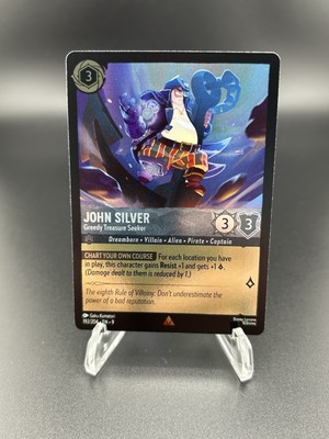 John Silver - Greedy Treasure Seeker 192/204 Fabled Rare Cold Foil