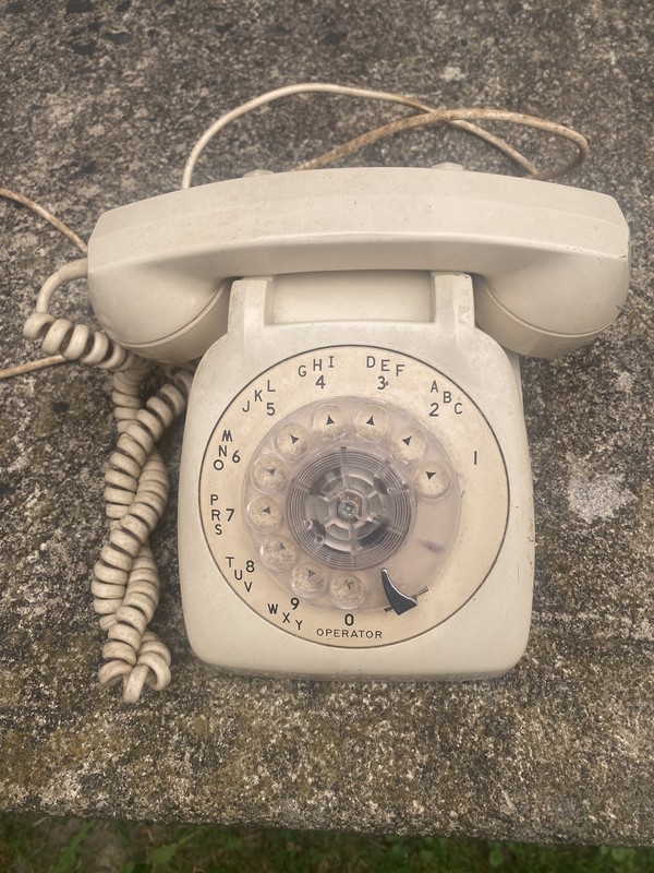 Vintage Automatic Electric Rotary Telephone Table Model 