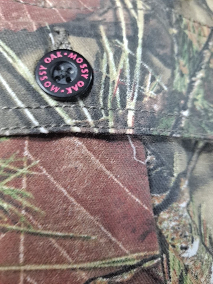 Mossy Oak Cargo Camo Hunting Pants XL Realtree 3D Break Up Country Elastic 2015 - Image 3 of 4