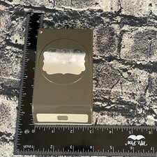 Stampin Up DECORATIVE LABEL Paper Punch SLIM Locking