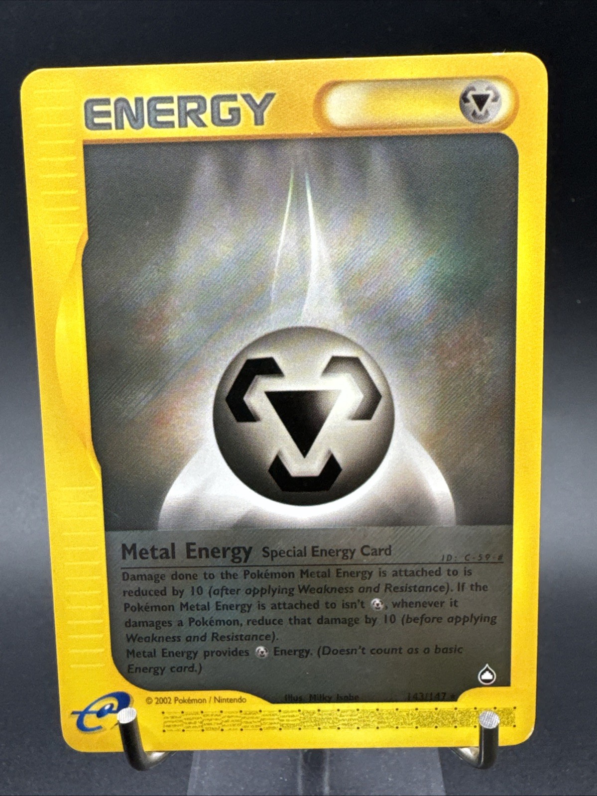 Metal Energy - 143/147 Aquapolis - Pokémon TCG - 2003
