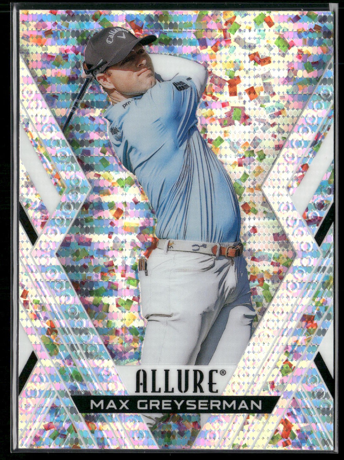 Max Greyserman 2026 Upper Deck Allure Glitter Bomb #18 PGA/LPGA