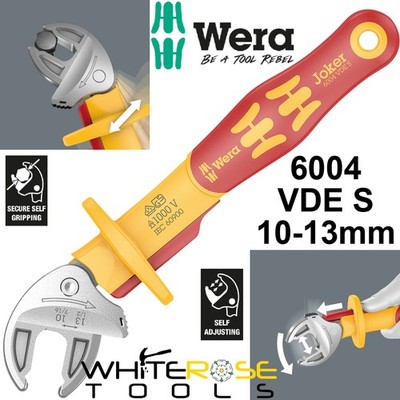 Wera Joker VDE S 6004 isolierter selbsteinstellbarer Schraubenschlüssel 10-13 mm