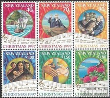 Timbres nouvelle-zélande 1997 Mi 1621-1626 bloc de six (complète edition) oblité