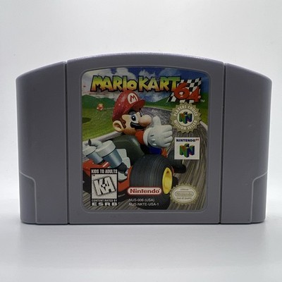 Mario Kart 64 N64 Nintendo Video Game 1997 Cartridge Authentic 