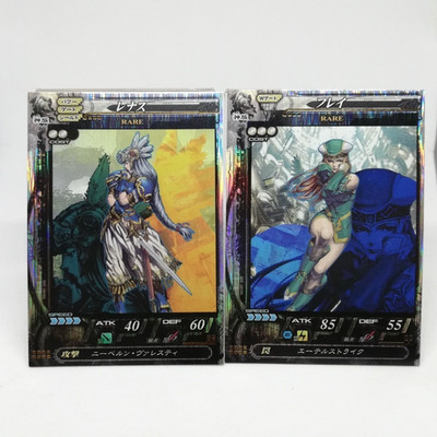 Lenneth&FREY Valkyrie Profile Card Lord of Vermilion RARE 041 042 SQUARE