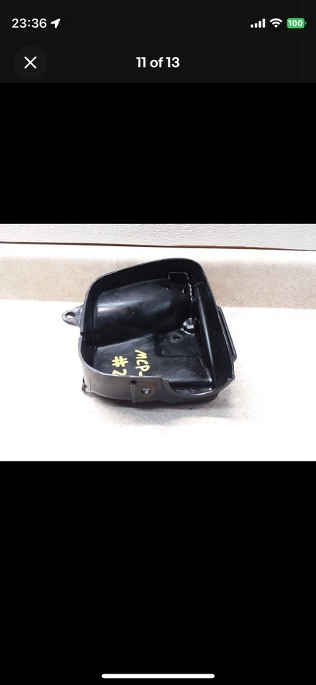 Carcasa de filtro de aire de colección 1972-1975 Honda XL250 XL 250 Motorsport MCP-6 #2 Foto 3 de 4