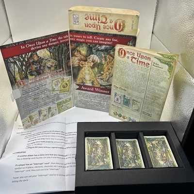 ONCE UPON A TIME: THE STORYTELLING CARD GAME atlas games fairytale 1993