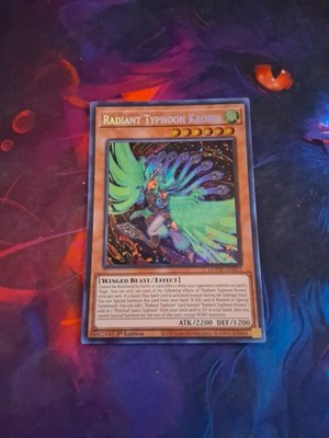 Yugioh Radiant Typhoon Krosea DOOD-EN015 Secret Rare 1st Edition Foil