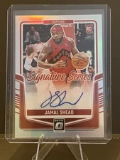 2024-25 Donruss Optic #SS-JML Jamal Shead Signature Series Holo