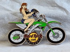 Limited Edition Cologne Hard Rock Cafe HRC sexy biker bikini Girl motorcycle pin