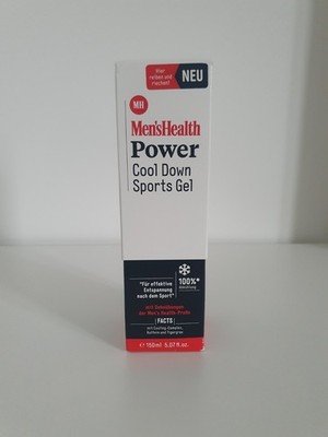 Men's Health Power Cool Down Sports Gel150 ml Körperpflege Neu Ovp