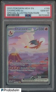 PSA 10 CHARIZARD EX 2023 POKEMON 151 SPECIAL ILLUSTRATION RARE