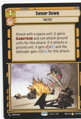 Swoop Down Rare Shadows of the Galaxy 230/262 NM