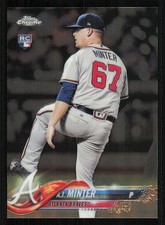 2018 Topps Chrome #180 A.J. Minter RC