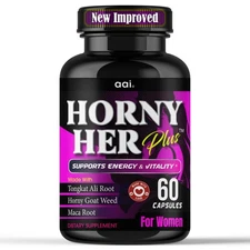 FEMALE AROUSAL PILLS, Libido Booster for Women, Female Enhancement Stamina 60Cap