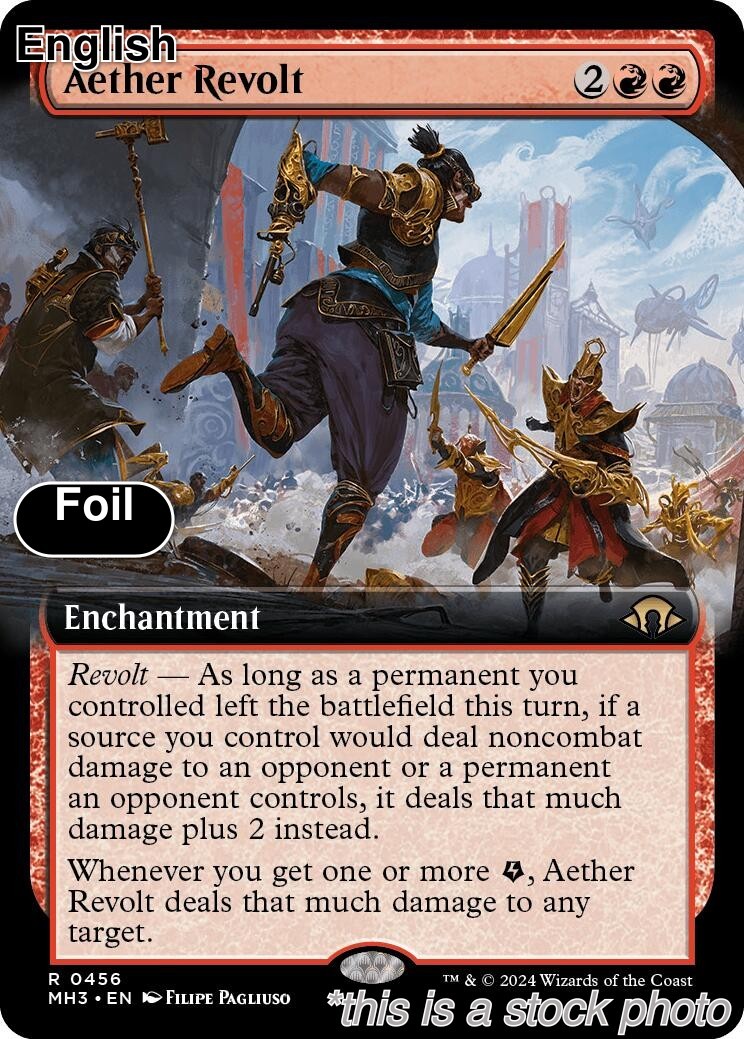Aether Revolt (Extended Art) [MH3 - 456FoilMagicNMRareEN