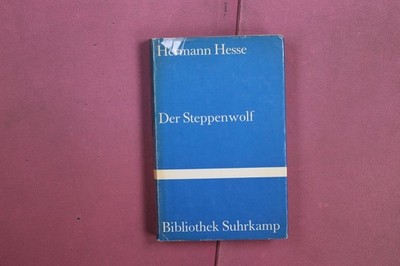 398176 Hermann Hesse DER STEPPENWOLF Suhrkamp Verlag HC