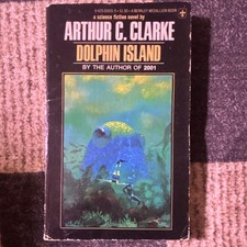 Arthur C. Clarke Dolphin Island Berkley Paperback Science Fiction Novel