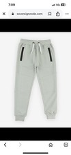 Sovereign Code Boys Size Large Beige Frontline Joggers