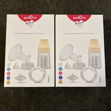 Spectra Premium Breast Pump Accessory Kit with 20mm set of 2