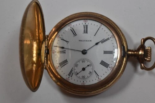 Antique American Waltham Watch Co 15 Jewel Pocket Watch Model 1890