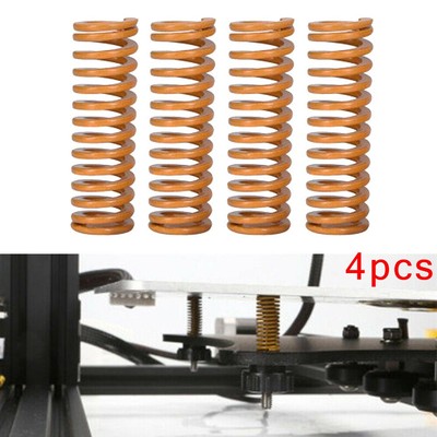 4pcs 3D Printers Heated Bed Compression Springs For Creality CR-10 10S 3
