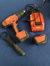 Hilti Akku Schlagbohrschrauber SFH 14A  mit 2 x Akkus, Seitengriff und Ladegerät