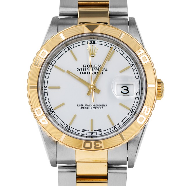 Rolex Datejust White Men's Watch 