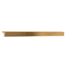 Alno D960-18-PB/NL Tab Pulls 18" Appliance Pull Unlacquered Brass