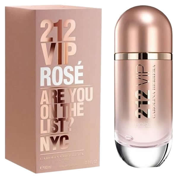 新品未開封　CAROLINA HERRERA 212 VIP rosé Carolina Herrera 212 VIP Rose For Women Perfume 2.7 oz ~ 80 ml EDP