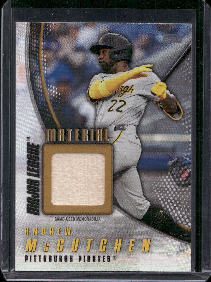 その他 TOPPS major league MATERIAL 2025 Topps Series 2 Andrew McCutchen Major League Material Gold