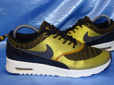 NIKE AIR MAX THEA JACQUARD BRONZINE SNEAKER GR 38 GOLD SCHUHE FREE ZOOM RAR Z3
