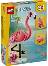 LEGO CREATOR 3 IN 1 ANIMALI SELVATICI FENICOTTERO ROSA 31170
