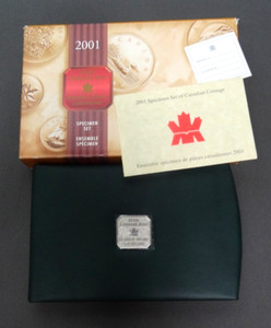 2001 Royal Canadian Mint Specimen Set