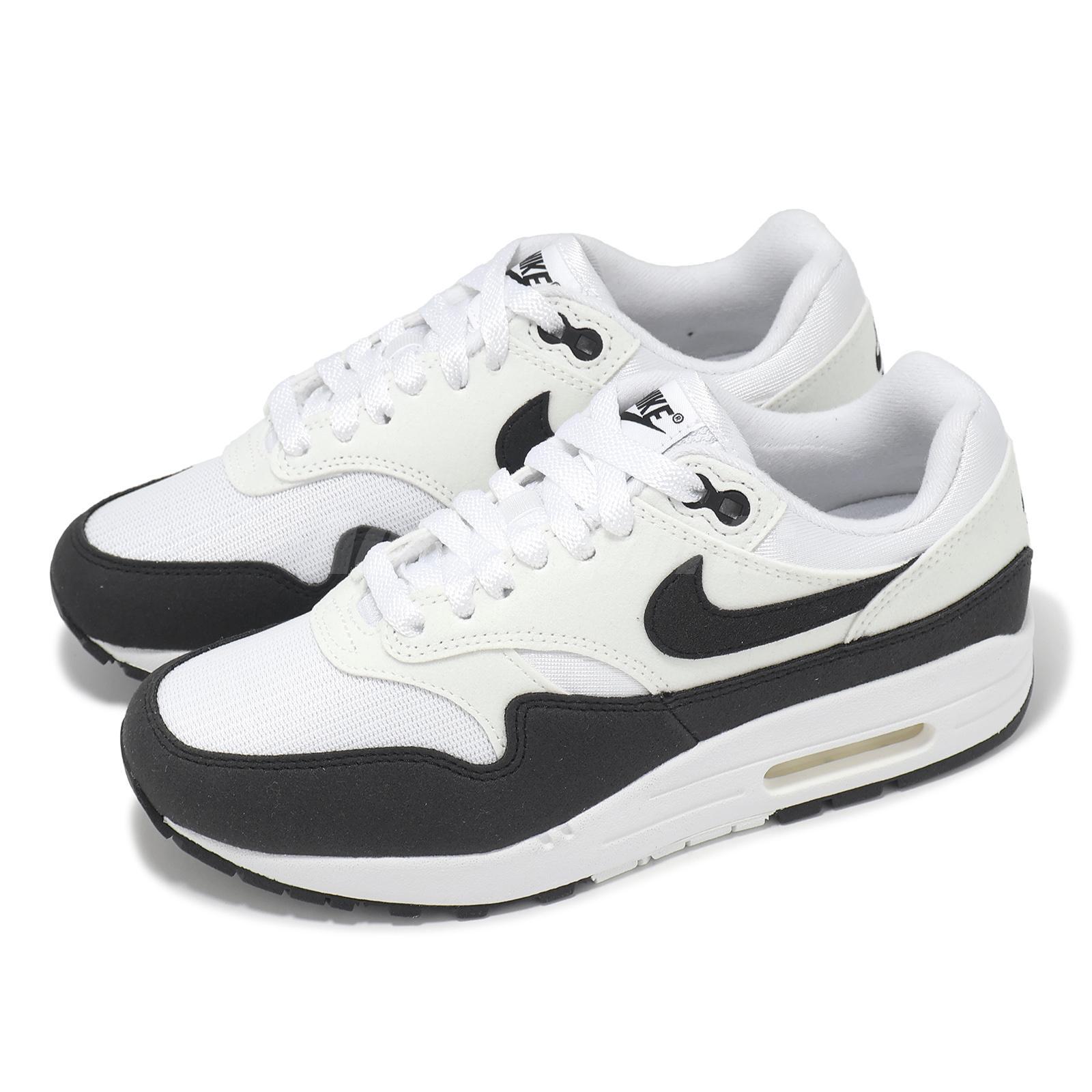 Женская повседневная обувь Nike Wmns Air Max 1 White Black Lifestyle DZ2628-102