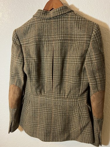 Ralph Lauren Blazer Blue Label Collection Brown Jacket Wool Made in Italy Size 8 - Picture 9 of 9